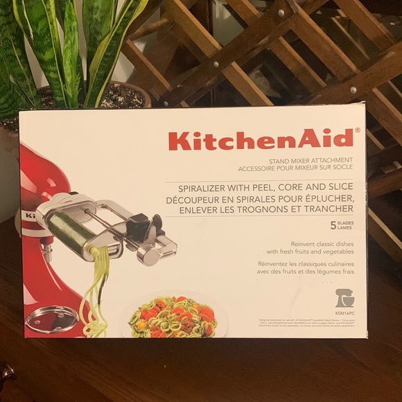 KitchenAid Kitchen Kitchenaid Stand Mixer Spiralizer With Peel Core